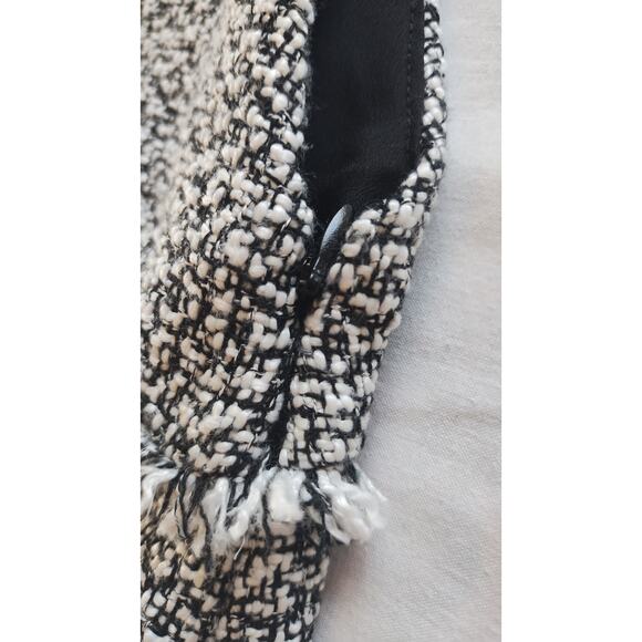 Forever 21 Dress Women small Gray Tweed Pinafore Sleeveless mini dress - Picture 13 of 15